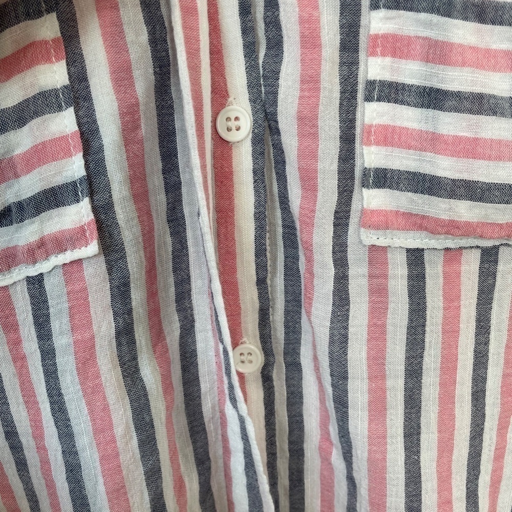 Seven7 Striped Multicolor Button Up - Picture 5 of 10